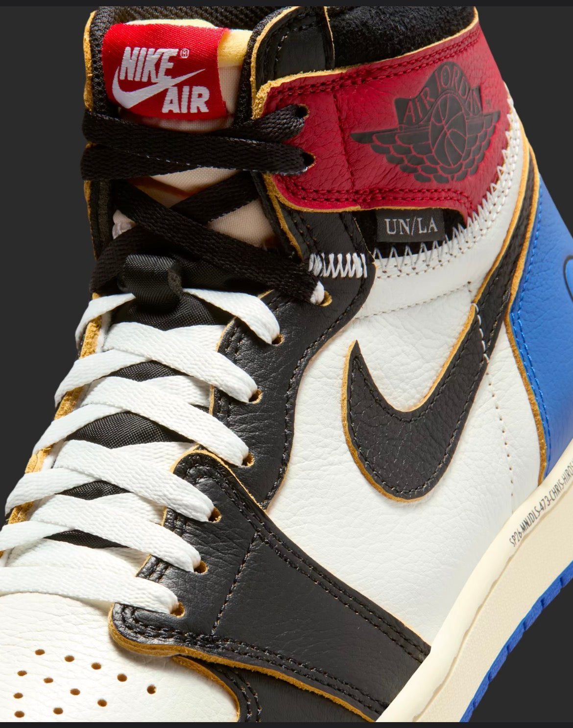 Air Jordan 1 - Fragment x Union LA “Union Assembly” tee