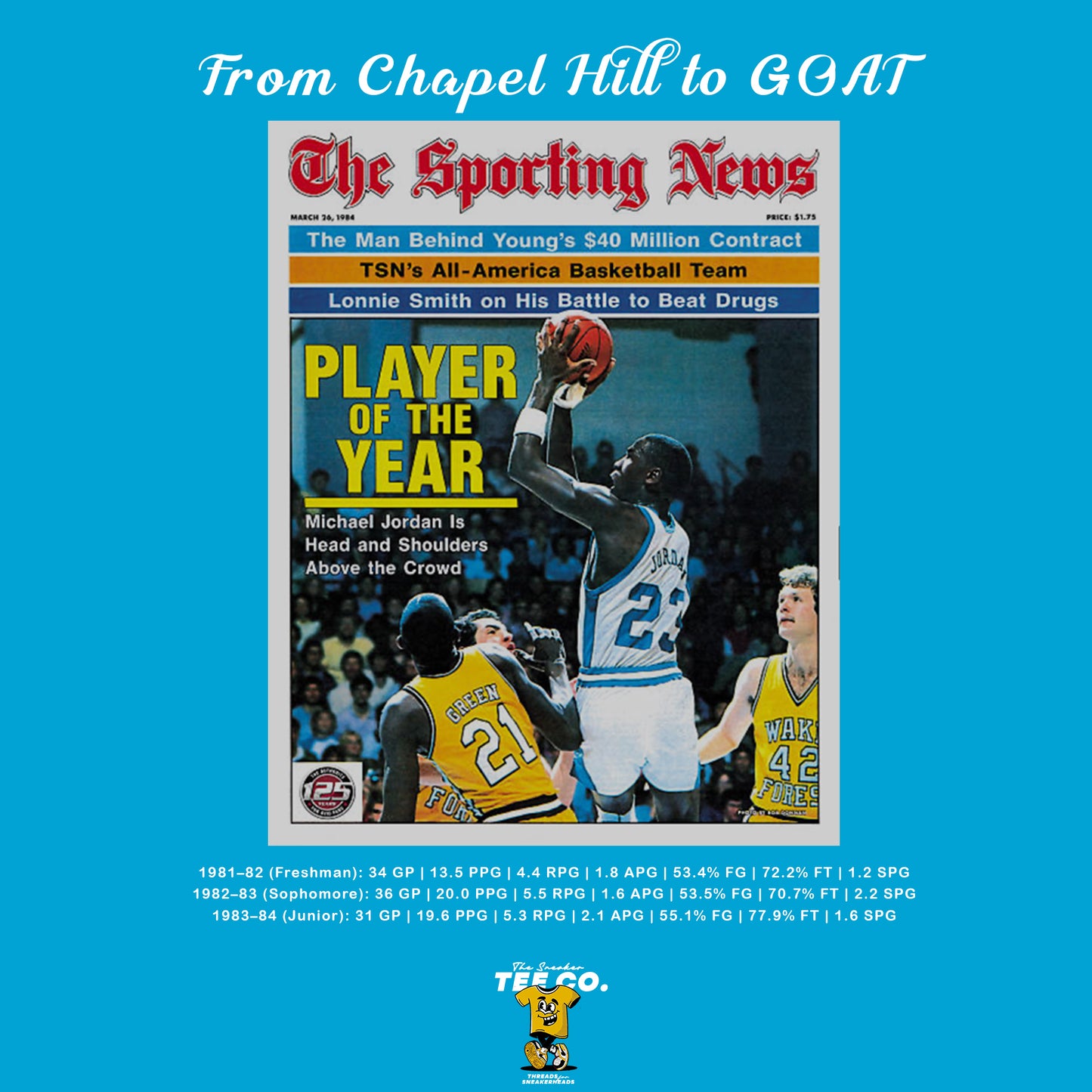 Air Jordan 1 - UNC Reimagined "He called GAME!" Tee