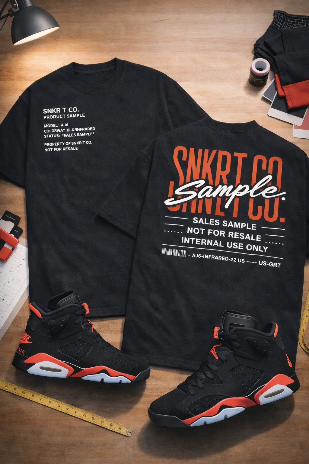 Air Jordan 6 - Infrared Salesman "Sample" Tee