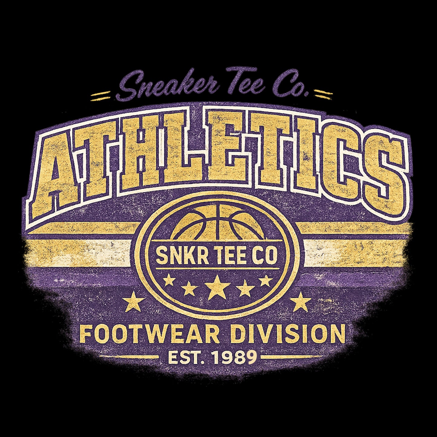 Air Jordan 4 - Lakers "ATHLETICS" Tee