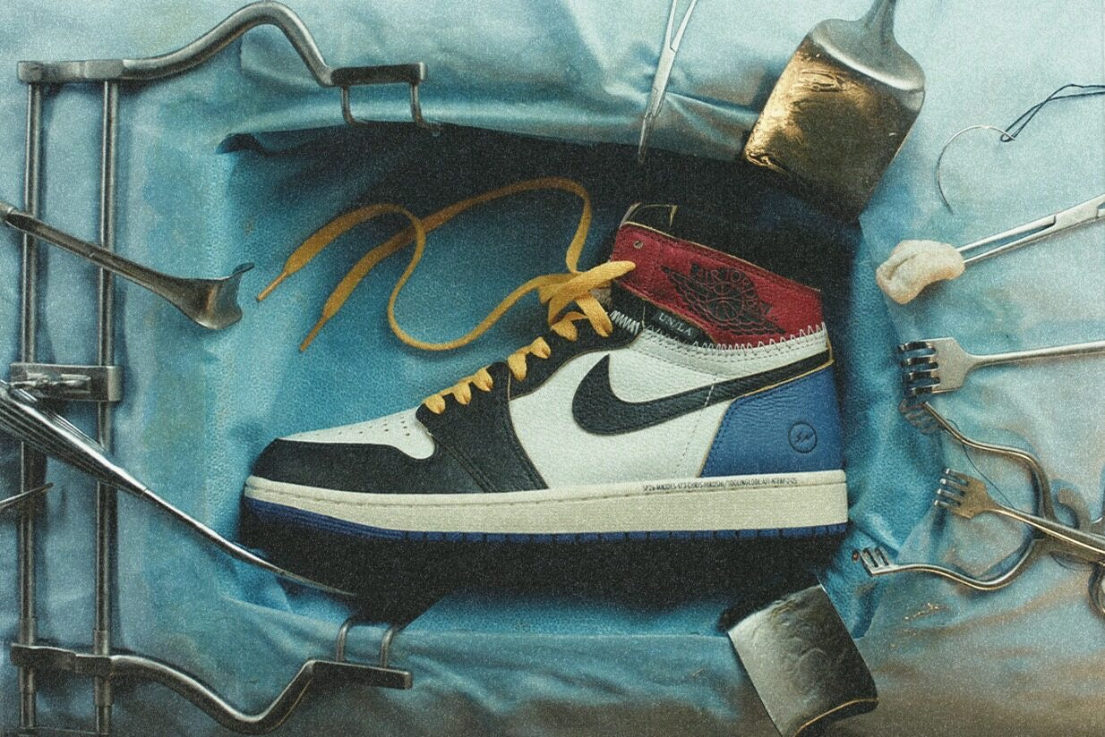Air Jordan 1 - Fragment x Union LA “Union Assembly” tee