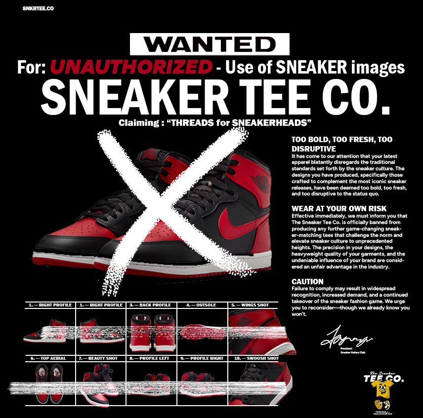 Air Jordan 1 - Bred High 85 "Banned" Tee