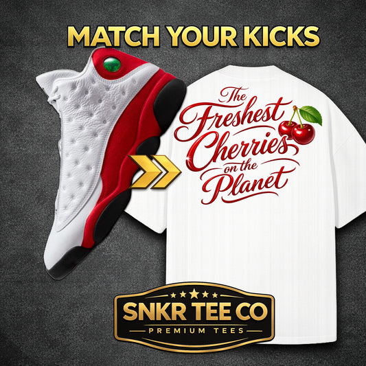 Air Jordan 13 - Cherry “Harvest Dept” Tee |