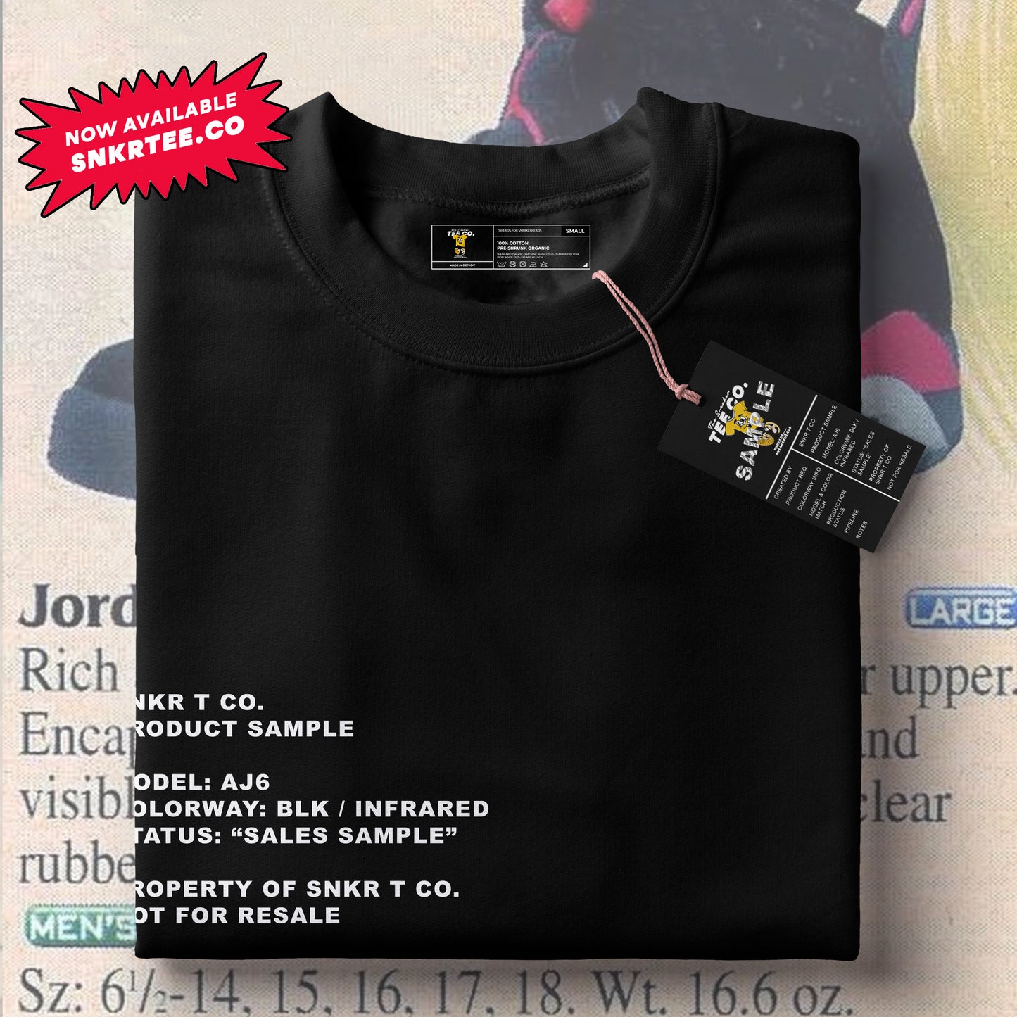 Air Jordan 6 - Infrared Salesman "Sample" Tee