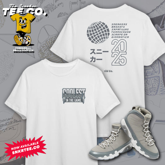 Air Jordan 9 - Cool Grey "Coolest In The Game" Tee